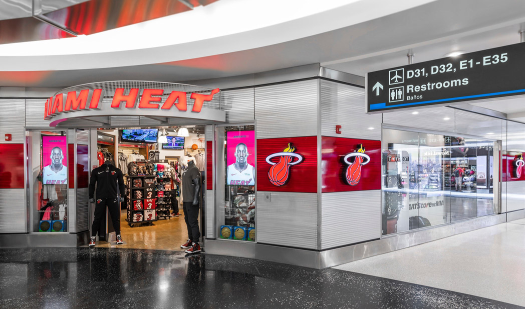 miami heat outlet store