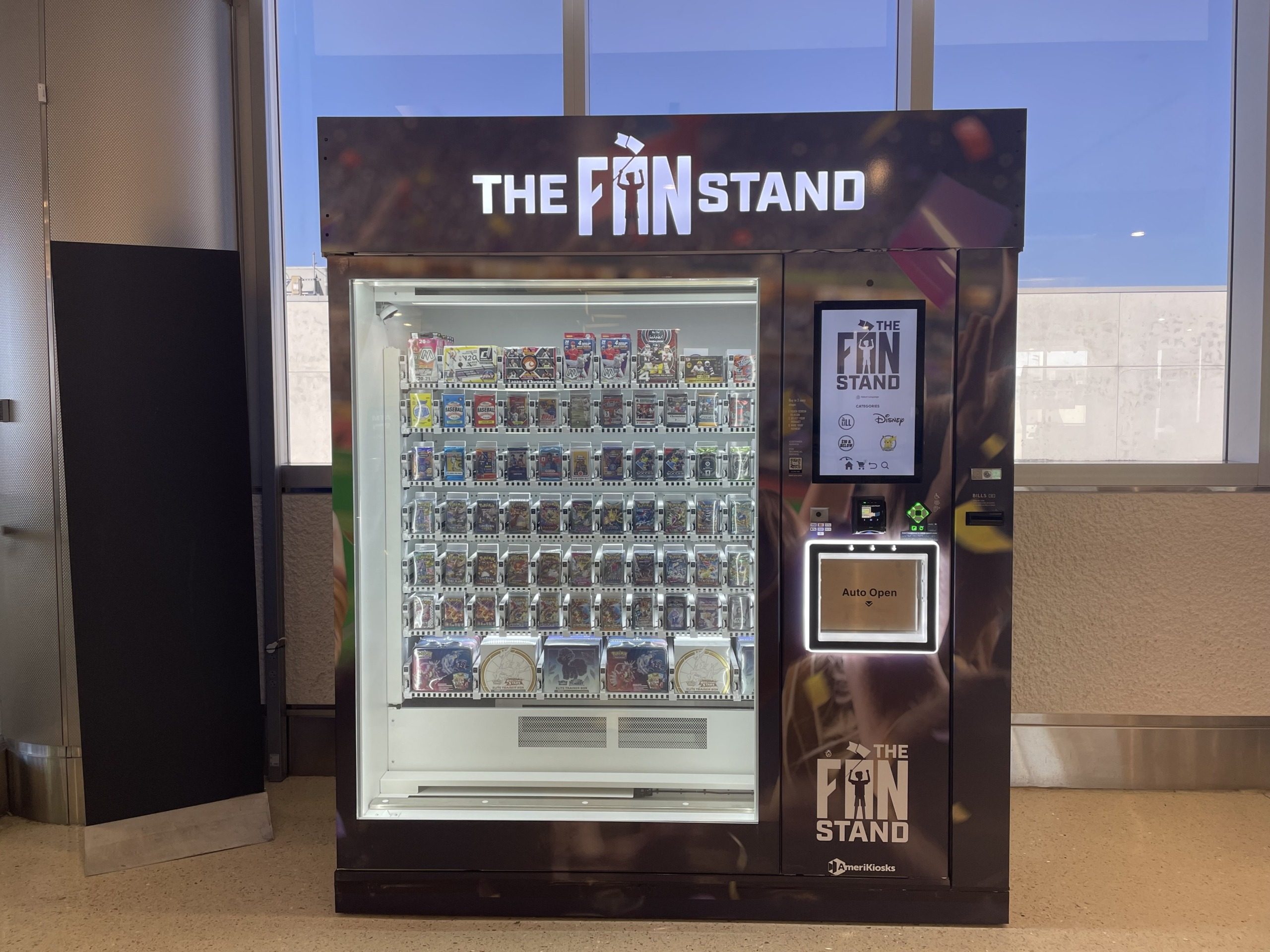 The Fan Stand Vending Machine Miami International Airport (MIA)